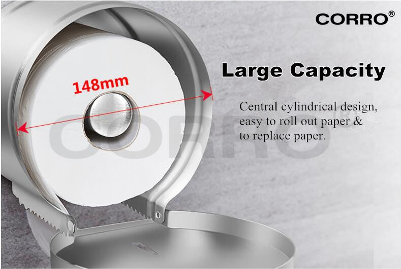 CORRO Premium Quality Stainless Steel 304 Paper Holder | CPH104-M