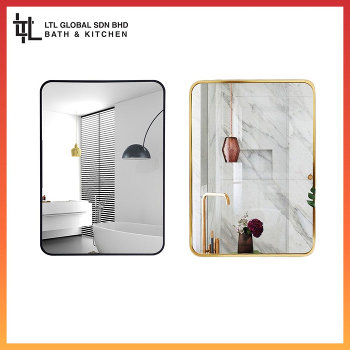 CORRO  Aluminium Bathroom Mirror and Aluminium Mirror | 104-3B | 104-4B | 108-3G | 108-4G