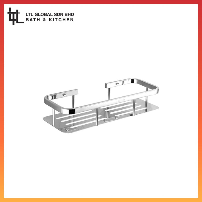 Corro SUS304 Stainless Steel Bathroom Soap Basket Chrome | CBK821-1C
