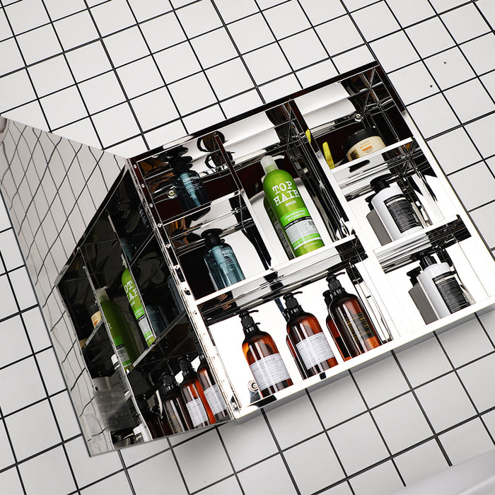 Corro Stainless Steel Bathroom Mirror Cabinet | CMC60601