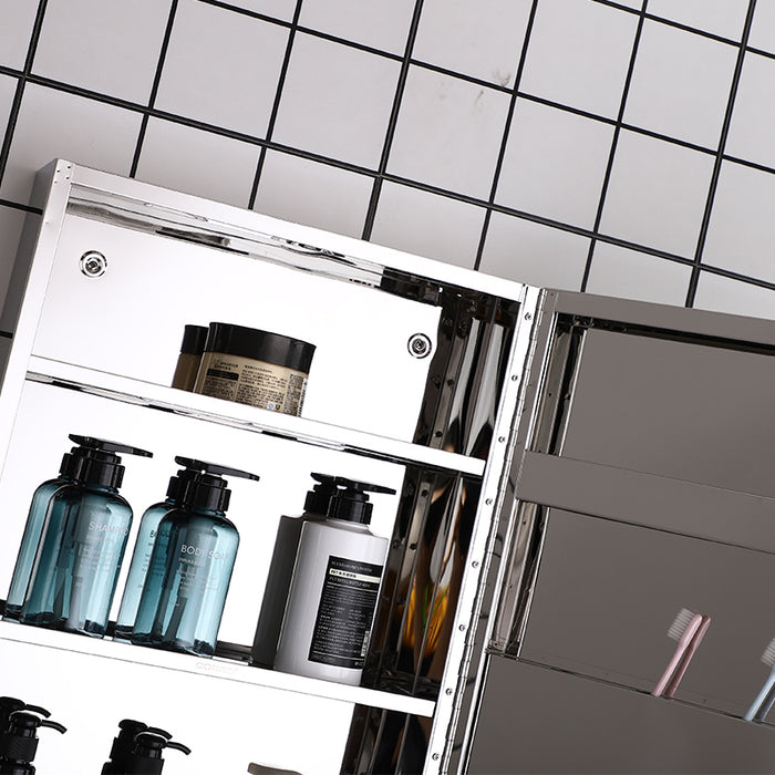 Corro Stainless Steel Bathroom Mirror Cabinet | CMC40602