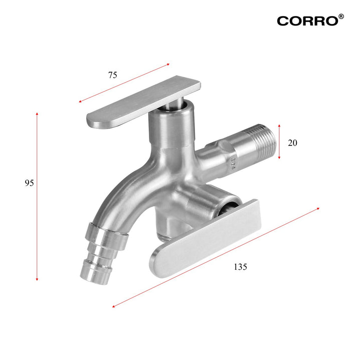 Corro High Quality SUS304 Stainless Steel Two Way Tap | CTWT 8211