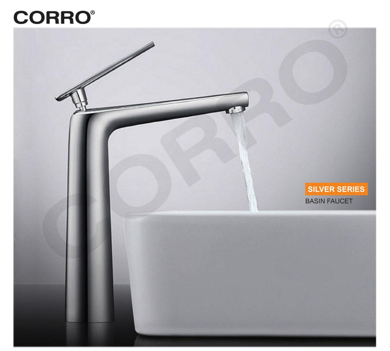 CORRO High Quality Bathroom Brass Chrome Basin MIxer Tap | CBPT 3301 | CBPT 3302