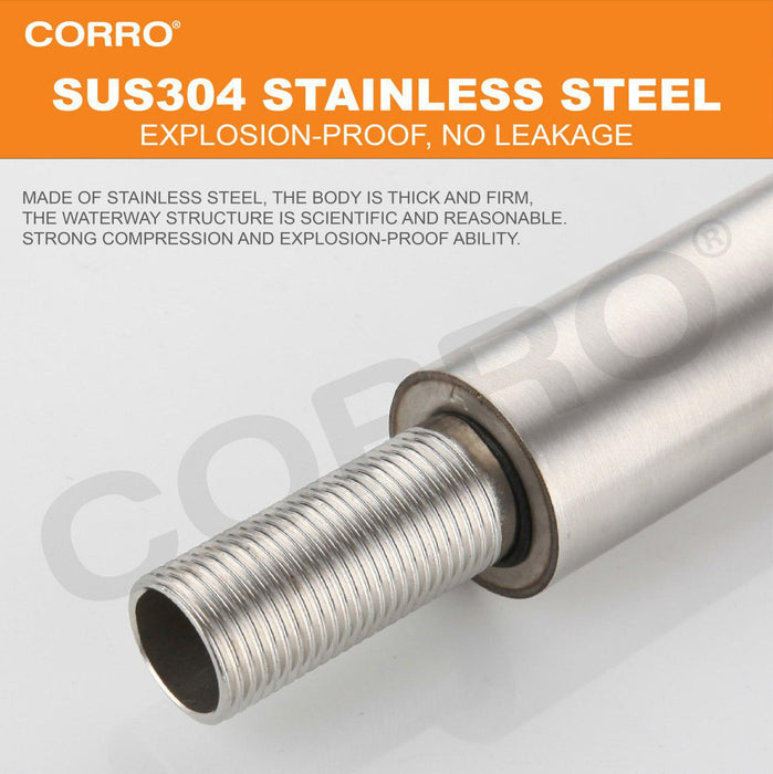 CORRO SUS304 Stainless Steel Bathroom Basin Cold Tap | CBPT 8301